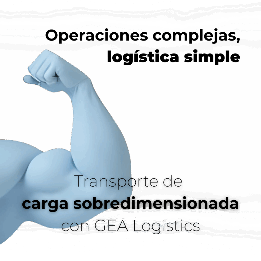 Transporte de carga sobredimensionada con GEA Logistics