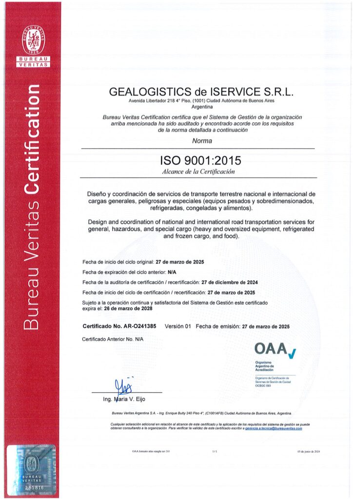 SOMOS ISO 9001:2015